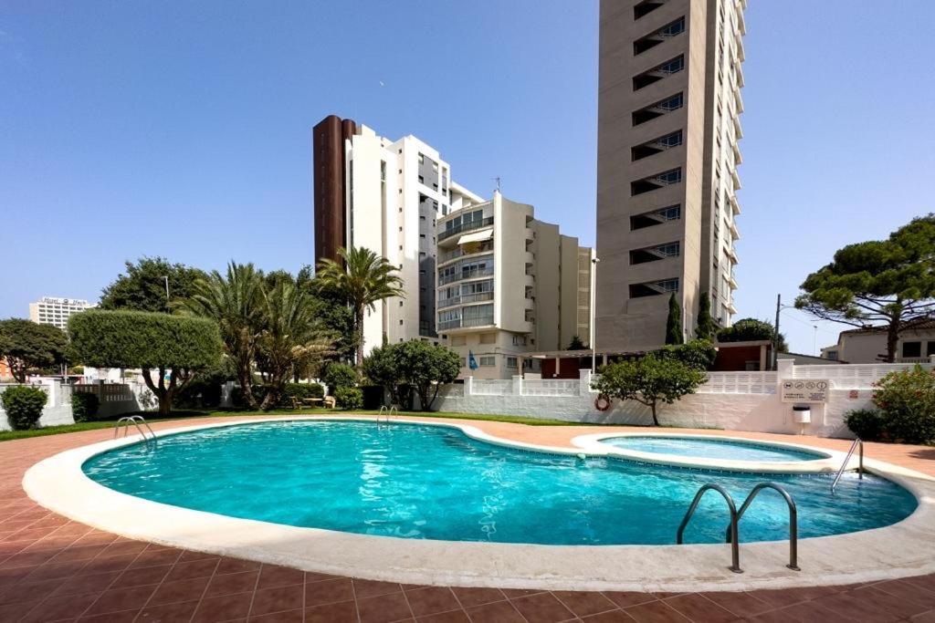 Calpe Apartamento Lujoso Bajo Terasa Piscina Aire Cerca Playa Pueblo Exterior photo